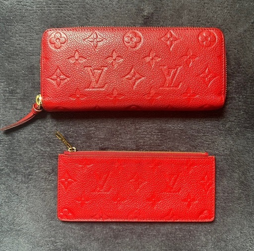 ルイヴィトン 長財布 ジッピーウォレット モノグラムアンプラント