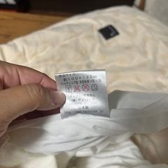 厚手掛けふとん　100✖️125の画像