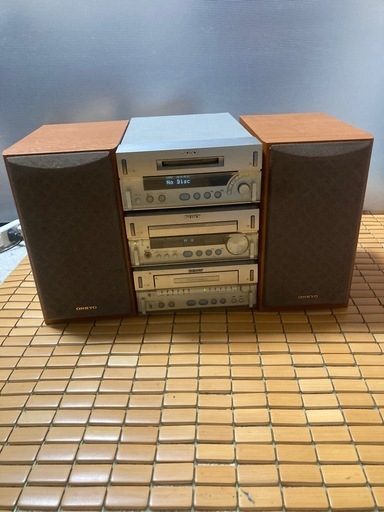 sony ミニコンポ　スピーカー　onkyo