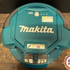 【久留米】【引き取り限定】【中古品】makita マキタ RC200DZ ロボットクリーナ 18V＋18V用 集じん容量:2.5L リモコン付き(単4形×2個) ※バッテリー別売(2本装着可)の画像