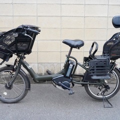 {受付中}🔴⭐️超特価⭐🔴電動自転車 ヤマハ 20インチ 子供乗せ アシスト 中古 101501の画像