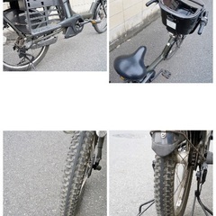 {受付中}🔴⭐️超特価⭐🔴電動自転車 ヤマハ 20インチ 子供乗せ アシスト 中古 101501の画像