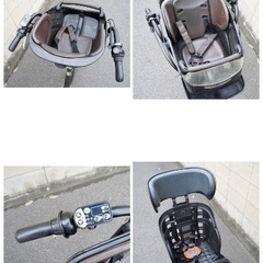 {受付中}🔴⭐️超特価⭐🔴電動自転車 ヤマハ 20インチ 子供乗せ アシスト 中古 101501の画像