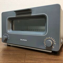 バルミューダ オーブントースター BALMUDA The Toaster K01E-GW グレー スチームオーブントースター完璧な温度制御 除菌清掃/動作確認済みの画像