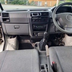 福岡‼️軽バン　貨物　箱バン車検付き❗5MT低走行8万キロ台❗内装も綺麗❕タフバン❕車庫保管❕比較的綺麗大きい痛み無し❗仕事用に❗天井小物入れ！の画像