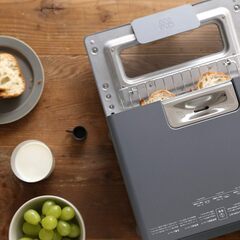 バルミューダ オーブントースター BALMUDA The Toaster K01E-GW グレー スチームオーブントースター完璧な温度制御 除菌清掃/動作確認済みの画像