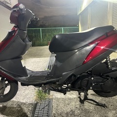 堺市南区発　スズキ　アドレスv125g 規制前　CF46A 美車　社外マフラー　実働　格安　配送可の画像