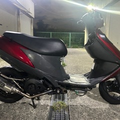 堺市南区発　スズキ　アドレスv125g 規制前　CF46A 美車　社外マフラー　実働　格安　配送可の画像