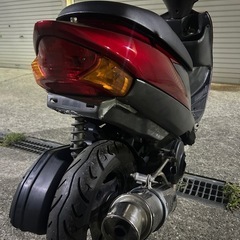 堺市南区発　スズキ　アドレスv125g 規制前　CF46A 美車　社外マフラー　実働　格安　配送可の画像