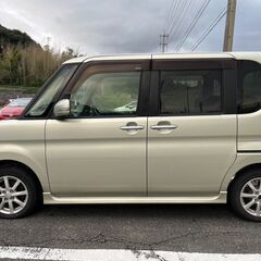 個人分割可❗️　ローン審査無し❗️　タントカスタム　Gグレード　H24　9万km　パワスラ　社外ナビ　ETC　フルオートエアコン　即納できます🙌の画像