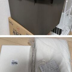 【猫 飼育初心者向け】グッズ一式 キャットタワー、キャットケージ、トイレ、猫砂などの画像