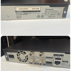 【中古】¥12800  ブルーレイレコーダー　パナソニック  【IJ94】の画像