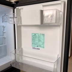 ほぼ新品!! ハイセンス 135リットル冷蔵庫 1万円 (*ˊᵕˋ*)の画像