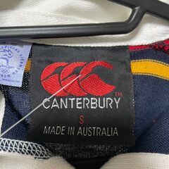 【リユースショップスパークル】タグ付き未使用品!! 2000年シドニーオリンピック記念長袖ポロシャツ　Canterbury　カンタベリー　Sサイズの画像