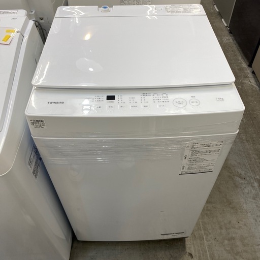 TWINBIRD 全自動洗濯機 WM-ED70 7.0kg 2024年製
