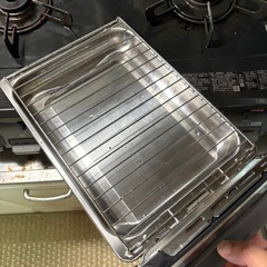 「プロパン用」コンロ2口　グリル付の画像
