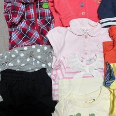 女の子　洋服　80まとめ売りの画像