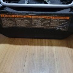 バーレー　2人乗り　サイクルトレーラー　赤の画像