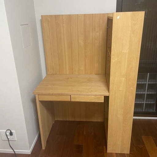 【国産家具】堀田木工所・半個室デスク本棚セット　【人気販売終了品】 国産家具】堀田木工所・半個室デスク本棚セット 【人気販売終了品