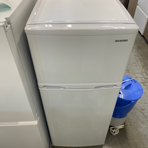 IRIS OHYAMA 2ドア冷蔵庫 IRSD-12B 118L