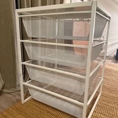 IKEA JONAXEL 収納コンビネーション（ホワイト・50x51x70cm）の画像