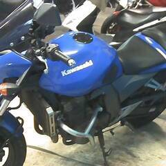 KAWASAKI Z750 青 エンジン始動動画 車検取得で乗れます 半額配送キャンペーン 期間限定 現状渡し諸経費￥0- 横浜 P-Yardの画像