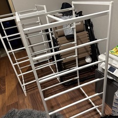 IKEA スチール　ラック棚　4つの画像
