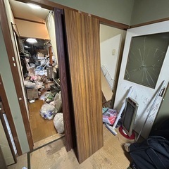 長テーブル２台+ゴミ袋2袋の画像