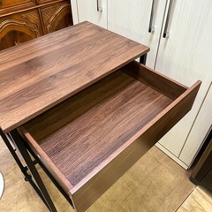 激安販売!! ゴミ箱上ラック 引き出し付き 萩原の画像