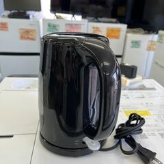 【リサイクルショップ ピカソ 小松原】☕✨N simple（ニトリ） 電気ケトル 1.0L ブラック✨☕★9258★の画像