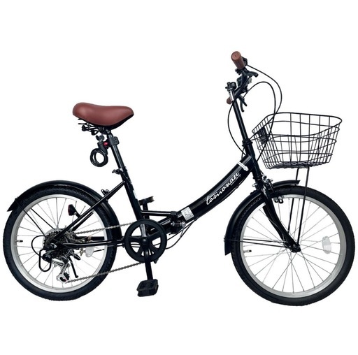 【美品】TOMONAU 折り畳み自転車 20インチ　ブラック
