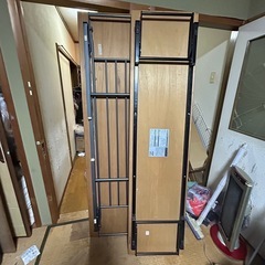 長テーブル２台+ゴミ袋2袋の画像