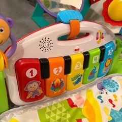 フィッシャープライス(fisher price) あんよでキック! 4WAYバイリンガル・ピアノジム 【0カ月~】【知育・英語・外国語】の画像