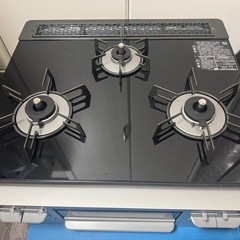 都市ガスビルトインコンロの画像