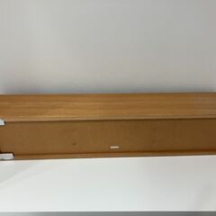 muji 壁に付けられる家具箱 オーク材突板　８８ｃｍの画像