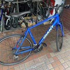 GIANT（ESCAPE  RX）　軽量アルミフレーム　3×9speed　ブルーの画像