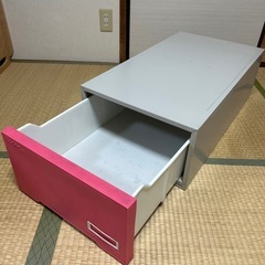 可愛い昭和レトロな収納ケースの画像