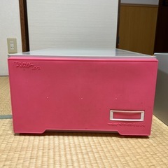 可愛い昭和レトロな収納ケースの画像