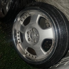 ✨絶版✨RAYS レイズ V-PIEZA 18インチ 10J+45 2本 深リムの画像