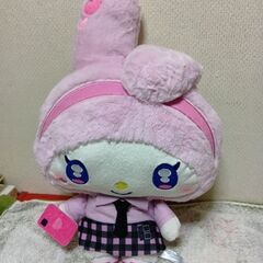 マイメロディ　大小ぬいぐるみ2個セットの画像