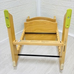 ［美品✨］清掃済み❗️子供から大人まで使える❗️　 ストッケ　トリップトラップ　イス　ベビーセット　付❗️　ベビーチェアの画像