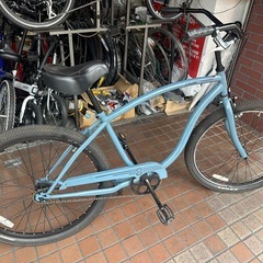 26インチ　SCHWINN（シュウイン）ビーヂクルーザ　コースターブレーキ　ストレートグレーの画像