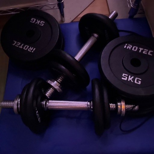 ダンベル　60kg アイロテック　16日まで