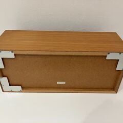muji 壁に付けられる家具箱 オーク材突板　４４ｃｍの画像