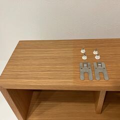 muji 壁に付けられる家具箱 オーク材突板　４４ｃｍの画像