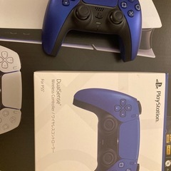 PS5 slim デジタルエディション+コントローラーの画像
