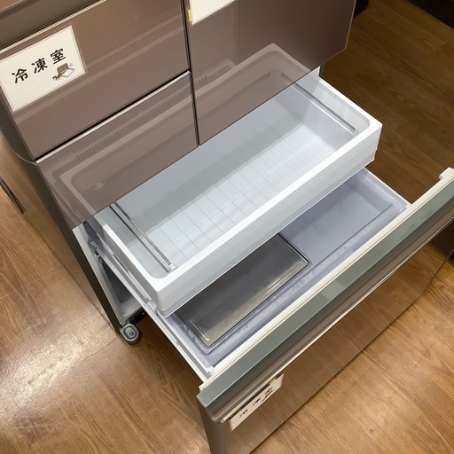 SHARP シャープ 6ドア冷蔵庫 SJ-GT51C-T 2017年製【トレファク 川越店】