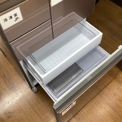 SHARP シャープ 6ドア冷蔵庫 SJ-GT51C-T 2017年製【トレファク 川越店】の画像