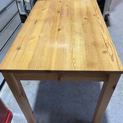 MUJI 無印良品 パイン材 デスク＆キャビネットセット、USED/キレイの画像