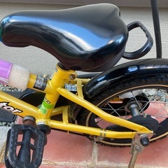 【取引中
】自転車　子供用14インチ　補助輪付の画像